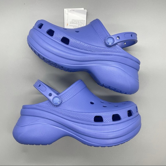 NEW Crocs Classic Bae Clog Lapis Colorway Platform - Picture 9 of 12